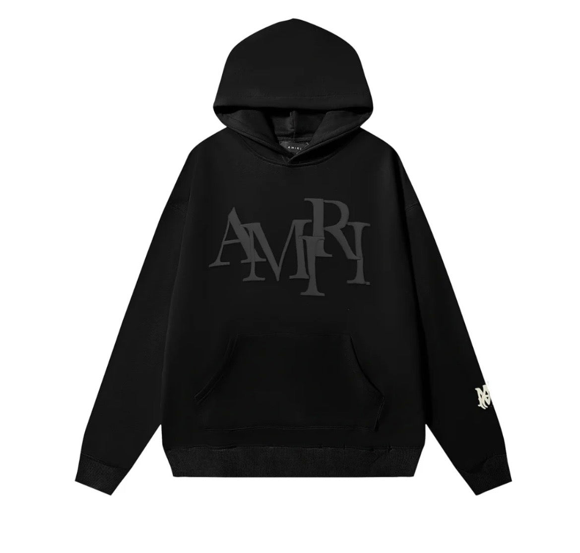 AMIRI PUFF PRINT HOODIE BLACK