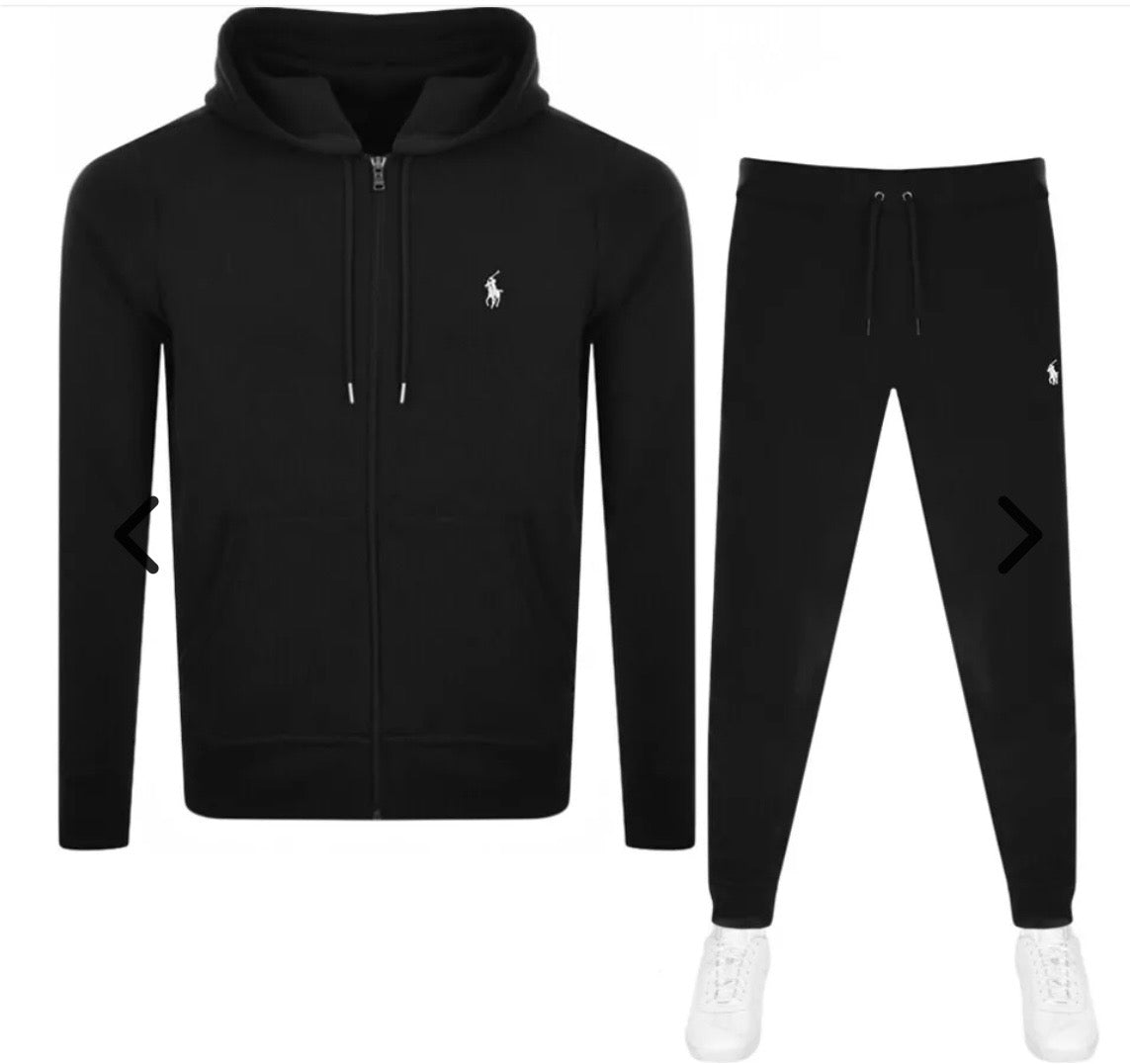 POLO RALPH LAUREN TRACKSUIT- BLACK