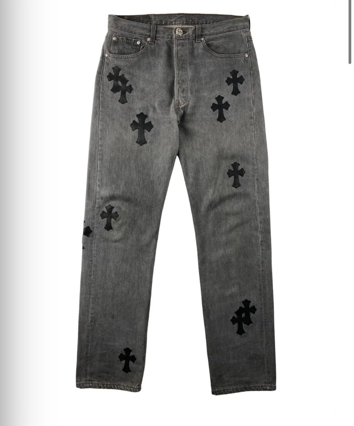 CHROME HEARTS JEANS GREY