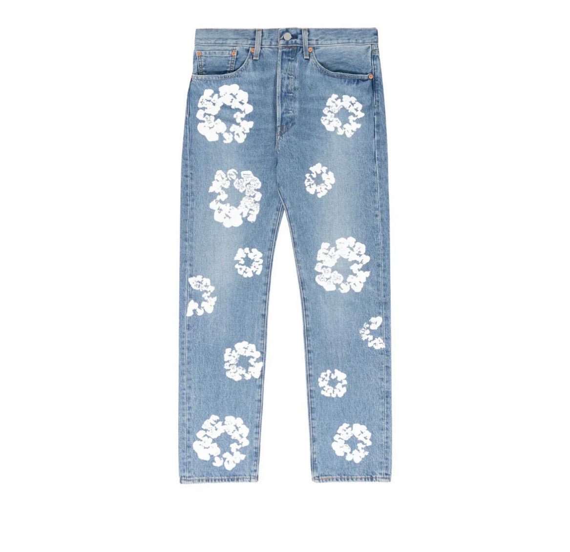 DENIM TEARS X LEVI’S COTTON WREATH JEANS